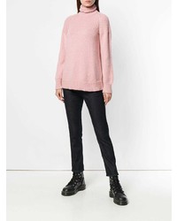 Maglione oversize rosa di Dondup