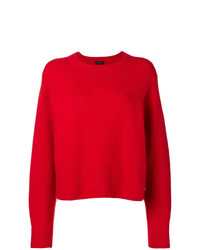 Maglione oversize rosso di Frenken