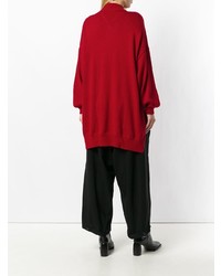 Maglione oversize rosso di Y's
