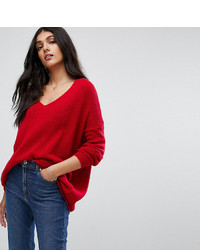 Maglione oversize rosso