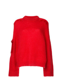 Maglione oversize rosso di Mother of Pearl