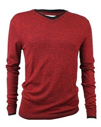 Maglione rosso di Eleven Paris