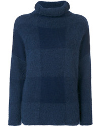 Maglione scozzese blu scuro di Cédric Charlier