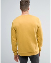 Maglione stampato giallo di Asos