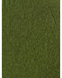 Maglione verde oliva di AMI Alexandre Mattiussi