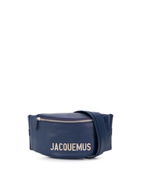 Marsupio di tela blu scuro di Jacquemus