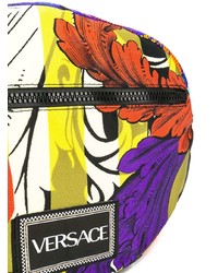 Marsupio in nylon multicolore di Versace