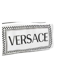 Marsupio in pelle bianco di Versace