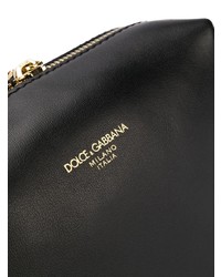 Marsupio in pelle nero di Dolce & Gabbana