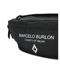 Marsupio nero e bianco di Marcelo Burlon County of Milan