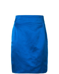 Minigonna blu di Versace Vintage