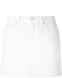 Minigonna di jeans bianca di Marc by Marc Jacobs