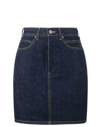 Minigonna di jeans blu scuro di Calvin Klein 205W39nyc