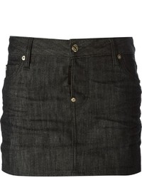 Minigonna di jeans grigio scuro di Dsquared2