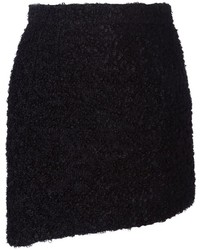 Minigonna di lana nera di Dolce & Gabbana