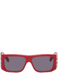 Occhiali da sole rossi di Givenchy