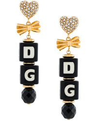 Orecchini neri di Dolce & Gabbana