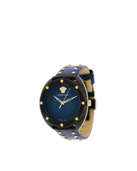 Orologio blu scuro di Versace