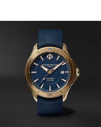 Orologio di gomma blu scuro di Baume & Mercier