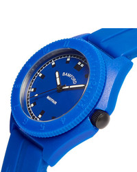 Orologio di gomma blu di Bamford Watch Department