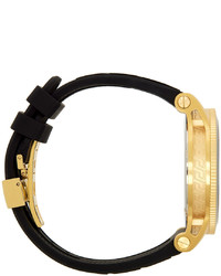 Orologio di gomma nero di Versace