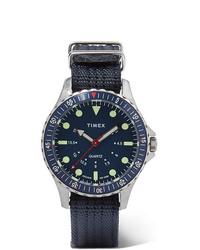 Orologio di tela blu scuro di Timex