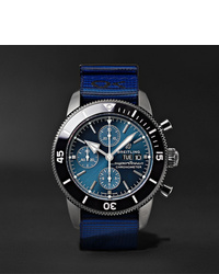 Orologio di tela blu di Breitling