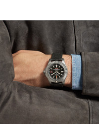 Orologio di tela grigio scuro di Breitling