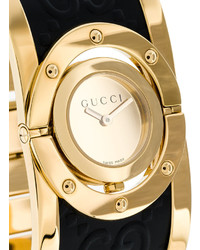 Orologio in pelle dorato di Gucci