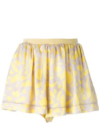 Pantaloncini a fiori gialli di Missoni