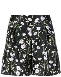 Pantaloncini a fiori neri di Giambattista Valli