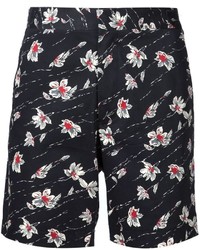 Pantaloncini a fiori neri di Ovadia & Sons