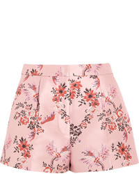Pantaloncini a fiori rosa