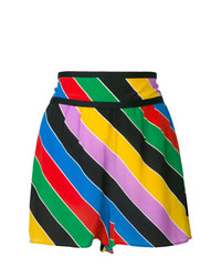 Pantaloncini a righe orizzontali multicolori di Philosophy di Lorenzo Serafini