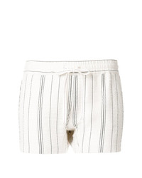 Pantaloncini a righe verticali bianchi di See by Chloe