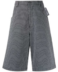 Pantaloncini a righe verticali grigi di Moschino