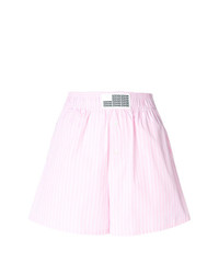 Pantaloncini a righe verticali rosa di Matthew Adams Dolan
