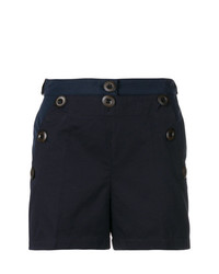 Pantaloncini blu scuro di Moncler