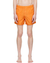 Pantaloncini da bagno arancioni di Moncler