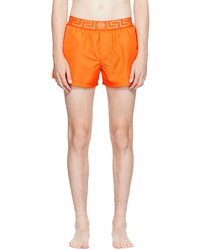 Pantaloncini da bagno arancioni di Versace Underwear