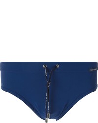 Pantaloncini da bagno blu scuro di Dolce & Gabbana
