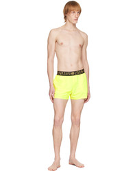 Pantaloncini da bagno gialli di Versace Underwear
