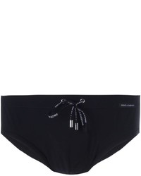 Pantaloncini da bagno neri di Dolce & Gabbana