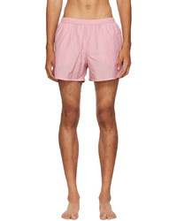 Pantaloncini da bagno rosa di AMI Alexandre Mattiussi