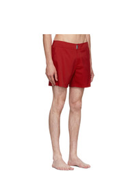 Pantaloncini da bagno rossi di Vilebrequin