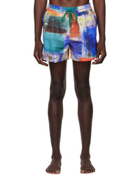 Pantaloncini da bagno stampati multicolori di Paul Smith