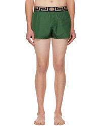 Pantaloncini da bagno verdi di Versace Underwear