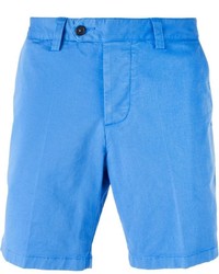 Pantaloncini di cotone azzurri di AMI Alexandre Mattiussi