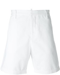 Pantaloncini di cotone bianchi di Emporio Armani