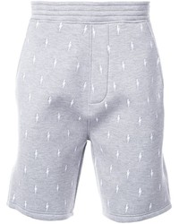 Pantaloncini di cotone bianchi di Neil Barrett